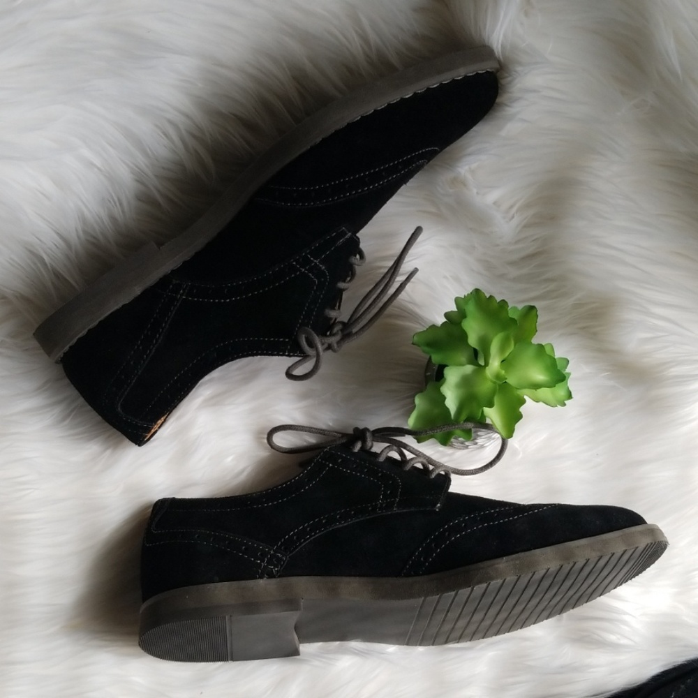 Marc Anthony Oxford Black Casual Shoes